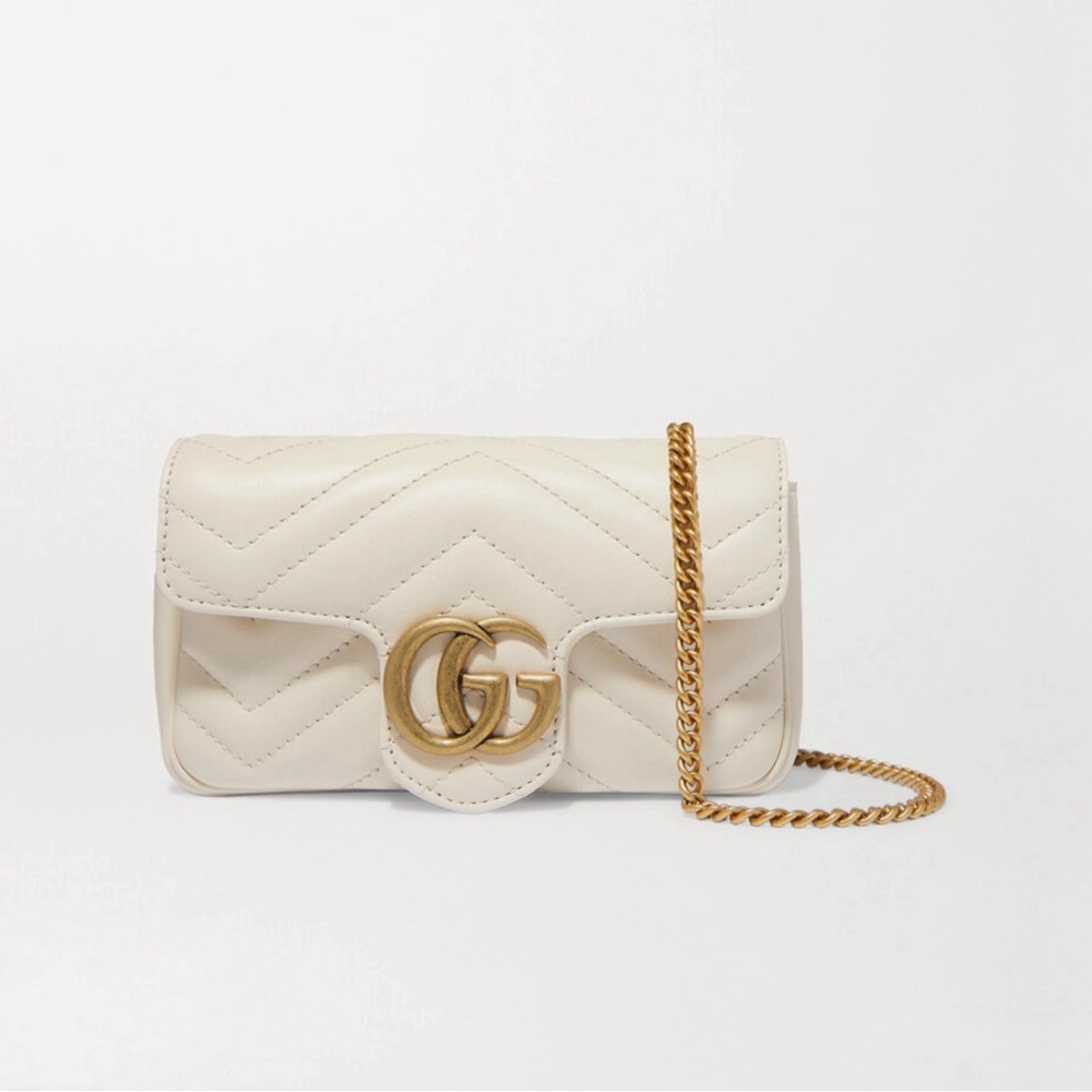 Gucci Marmont Super Mini in White